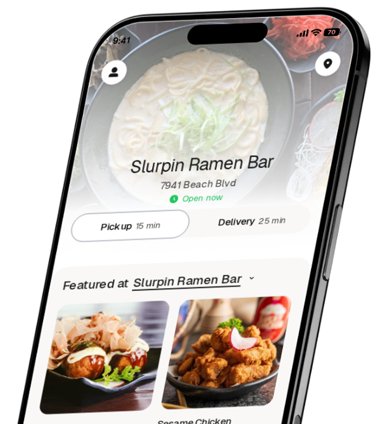 Slurpin Ramen Bar app preview