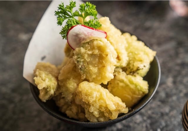 Brussel Sprouts Tempura.