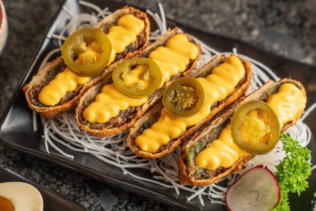 Bulgogi Egg Roll.