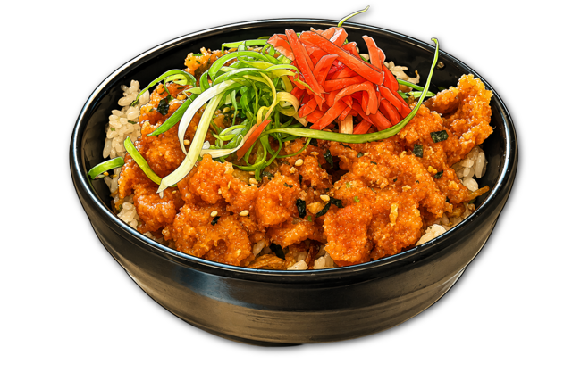 SPICY TUNA BOWL.