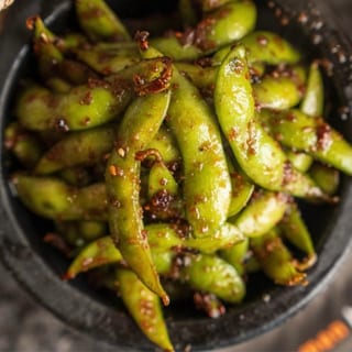 Garlic Edamame